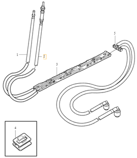 RETURN LINE Volvo 8659852 (OEM)