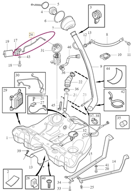 DELIVERY PIPE Volvo 8664405 (OEM)