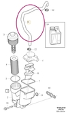 HOSE Volvo 8692241 (OEM)
