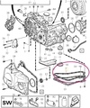 GASKET Volvo 9445692 (OEM)