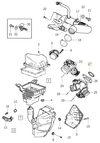Těsnění škrticí klapky 2.0D P1 C30/C70 II/S40 II/V50, P3 S80 II/V70 III (OEM)