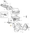 Rezonátor sání 1.6D P1 C30/S40 II/V50 (OEM)