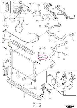 RETAINER Volvo 30723366 (OEM)