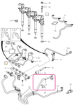 FUEL PIPE Volvo 30725286 // From filter to pump (14)