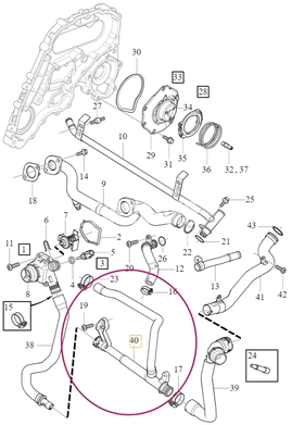 HOSE Volvo 30774514 (OEM)