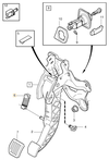 HELPER SPRING Volvo 31202898 // Clutch Pedal (OEM)