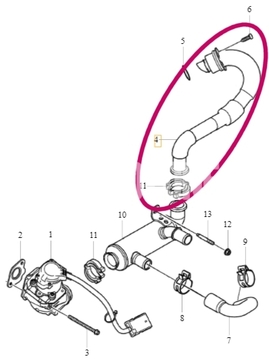 TUBE Volvo 31259250 (OEM)