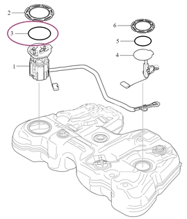 O-RING Volvo 31274049 (OEM)
