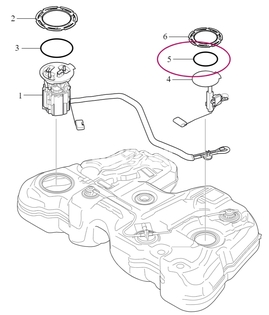 O-RING Volvo 31274202 (OEM)