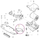 AIR DUCT Volvo 31293712
