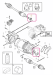 DRIVE SHAFT SEAL Volvo 31325732