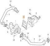 Těsnění EGR chladiče - EGR ventilu 2.0 D2/D3/D4/D5 (2014-) P1 P3 SPA/CMA