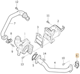Těsnění trubky EGR ventilu 2.0 D2/D3/D4/D5 (2014-) P1 P3 SPA/CMA