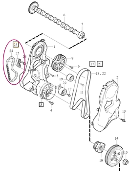 CHAIN Volvo 31375415 (OEM)