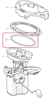 Fuel Feed Pump O-RING Volvo 31380341 (OEM)