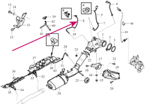 TEMPERATURE SENSOR Volvo 31480180