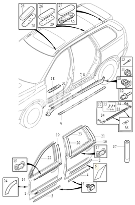 TAPE Volvo 8620843 (OEM)