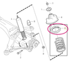 Vymezovací podložka zadní pružiny P2 S60/S80/V70 II/XC70 II/XC90 (OEM)