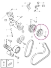 PULLEY Volvo 30731821 (OEM)