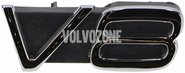 EMBLEM Volvo 30764071 // V8 on Grill