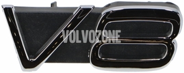 EMBLEM Volvo 30764071 // V8 on Grill (OEM)