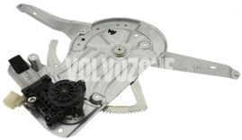 Mechanismus stahování předního levého okna P2 S60/V70 II/XC70 II s elektromotorem, strana řidiče (OEM)