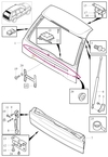 TRIM MOULDING Volvo 31217298 (OEM)