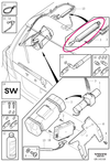 HYDRAULIC CYLINDER Volvo 31218397 (OEM)