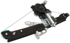 Mechanismus stahování zadního pravého okna P2 S60/S80/V70 II/XC70 II s elektromotorem, strana za spolujezdcem