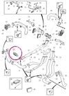 AIR OUTLET Rear Centre Volvo 31365121 (OEM)