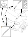 Vzpěra kufru CMA (-2022) XC40 (OEM)