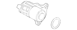 Rear Parking Brake ACTUATOR Volvo 31471615 (OEM)