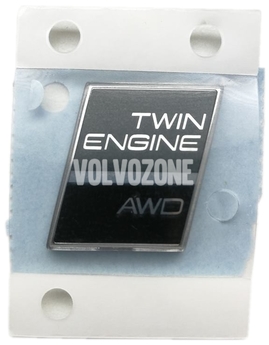 Emblém Twin Engine / AWD P3 SPA (OEM)