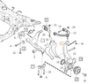 Vidlička zavěšení ramena pravá SPA V60 II XC/V90 II XC/XC60 II/XC90 II (OEM)