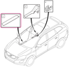 SILL MOULDING Front Right Volvo 39810363 (OEM)