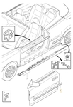TRIM MOULDING L Volvo 39812265