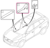 SILL MOULDING Rear Right Volvo 39855440 (OEM)