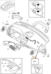 AIR OUTLET Volvo 39886578 (OEM)