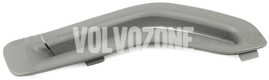 Krytka vodítka bezpečnostního pásu P2 (-2005) S60/S80/V70 II/XC70 II/XC90 strana spolujezdce, barva šedá (OEM)