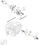 Poloos levá 2.0 D4/D5/T5/T6/Polestar P3 (2014-) S60 II/V60 S80 II/V70 III převodovka TG-81SC(AWD)