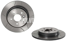 Zadní brzdový kotouč (280mm) P1 V40 II(XC) drážkovaný