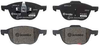 Přední brzdové destičky (278/300mm kotouč) P1 V40 II(XC)