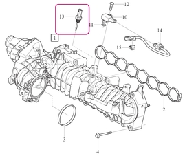 TEMPERATURE SENSOR Volvo 30668640 (OEM)