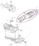 CHARGE AIR PIPE Volvo 31474904