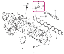 PRESSURE SENSOR Volvo 31493966 (OEM)
