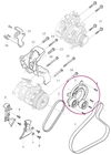 BELT TENSIONER Volvo 32139935 (OEM)