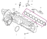 GASKET Volvo 32202289