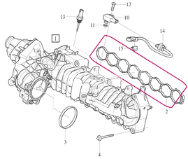 GASKET Volvo 32202289 (OEM)