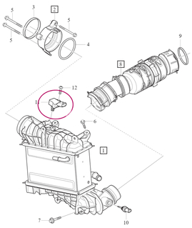 PRESSURE SENSOR Volvo 32223404 (OEM)
