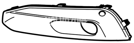 COVER PLATE Left Volvo 32227347